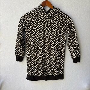 Hanna Andersson Polka Dot Girls Hoodie Dress